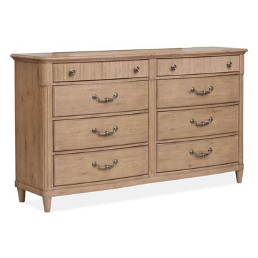 Harmony Heights Double Drawer Dresser In Belgium Wheat