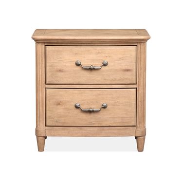 Harmony Heights Drawer Nightstand In Belgium Wheat