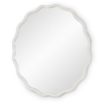 Harmony Round Mirror In Prelude Frost