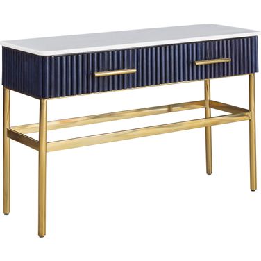Harper Console Table In Navy