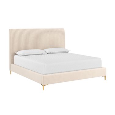 Harris King Platform Bed In Casablanca Cloud