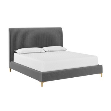 Harris King Platform Bed In Casablanca Storm
