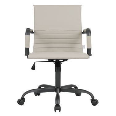 Harris Leather Home Office Chair In Tan and Black