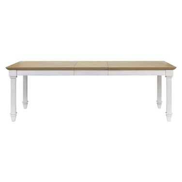 Hartford Wood Kitchen Extension Dining Table In Cream