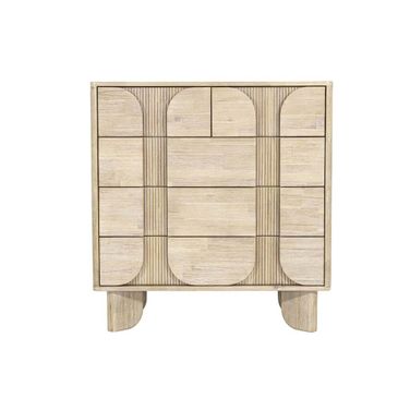 Haru 5 Drawer Chest In Sand Wash