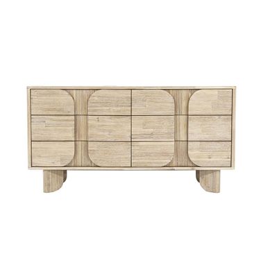 Haru 6 Drawer Dresser In Sand Wash