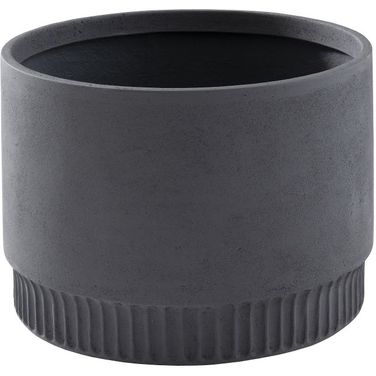 Harvest Large Planter In Dark Gray