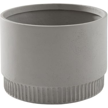Harvest Medium Planter In Light Gray