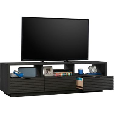 Harvey Park Credenza In Raven Oak