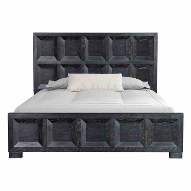 Hatton Cross Eastern King Bed In Weathered Black