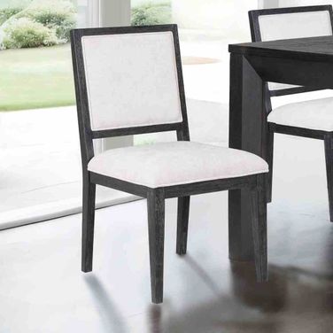 Hatton Cross Side Chair Set of 2 In Weathered Black