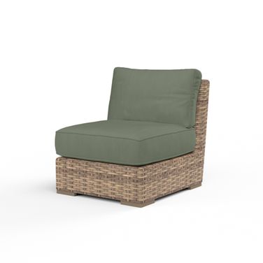 Havana Armless Club in Cast Sage
