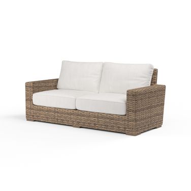 Havana Loveseat in Canvas Flax