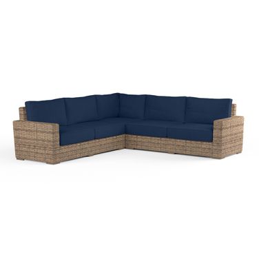 Havana Sectional in Spectrum Indigo