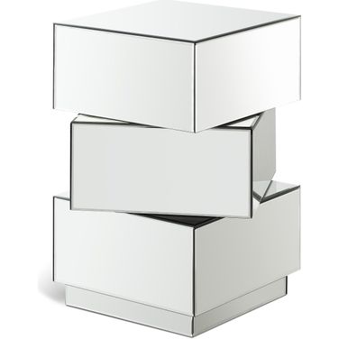 Haven End Table In Chrome