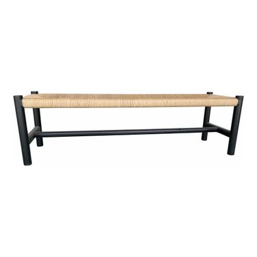 Hawthorn Large Bench In Black