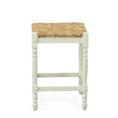 Hawthorne 24 Inch Counter Stool In Natural and Antique White
