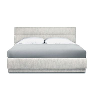 Hawthorne Queen Upholstered Bed In Beach Heather