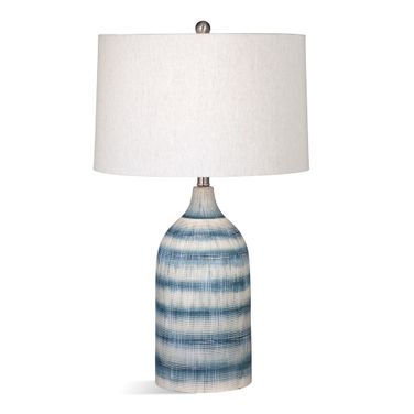 Hayes Table Lamp In Blue