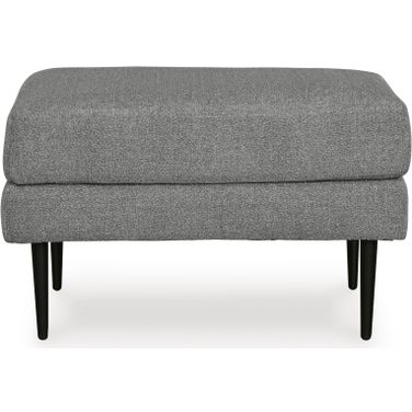 Hazela Ottoman In Charcoal