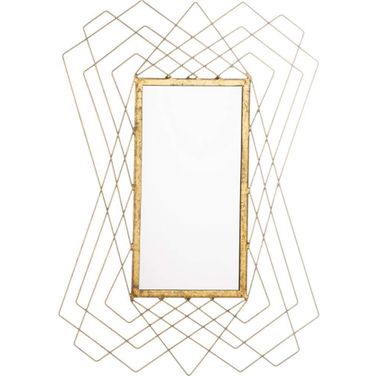 Hazelton Gold Foil Mirror