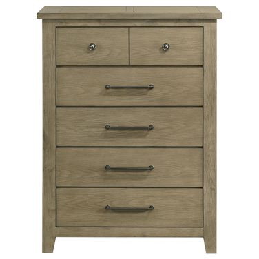 Hazlewood 5-Drawer Bedroom Chest of Drawers In Vineyard Oak