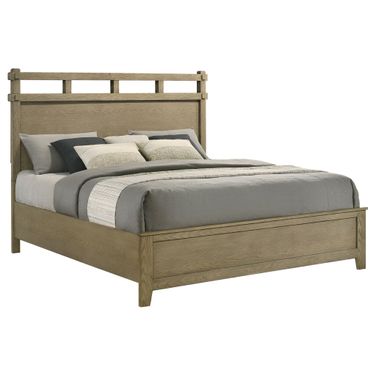 Hazlewood 61-Inch Eastern King Panel Bed In Vineyard Oak