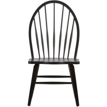 Hearthstone Black Windsor Back Side Chair set of 2