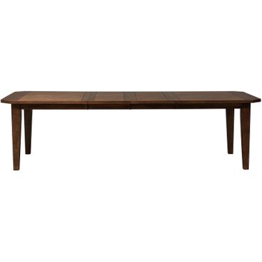 Hearthstone Rustic Oak Rectangular Leg Table