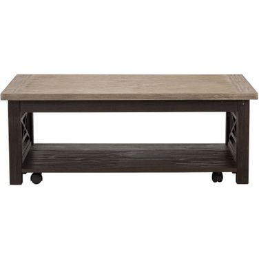 Heatherbrook Charcoal Cocktail Table
