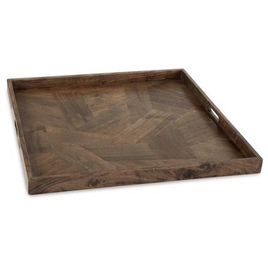 Heddford Tray In Brown