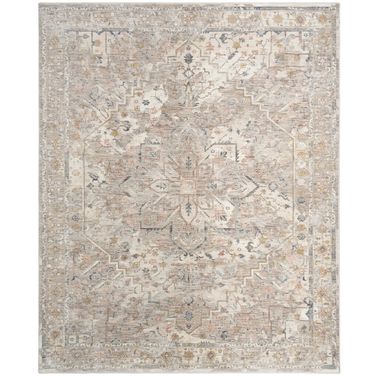 Heirloom Blend Vintage 8' x 10' Vintage Indoor Rug In Ivory Multi