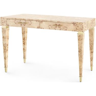 Helena Desk In Burl