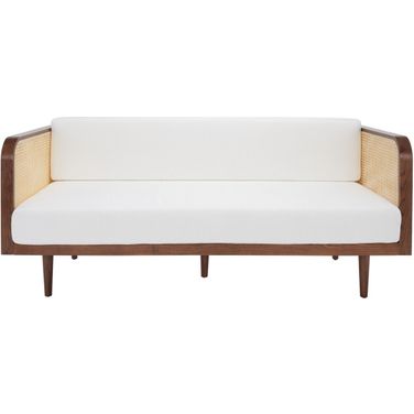 Helena French Cane Daybed In Walnut