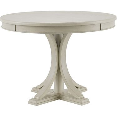 Helena Round Dining Table In Antique Cream