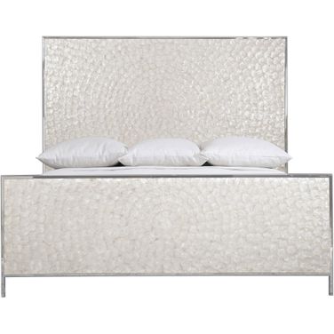 Helios King Capiz Shell Panel Bed