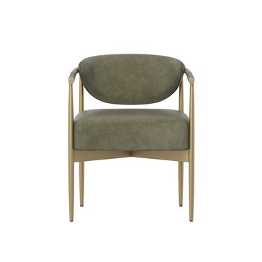 Heloise Dining Armchair In Ivanhoe Pine