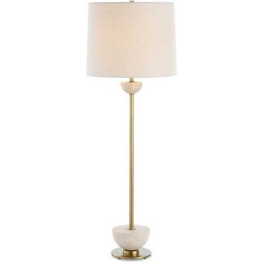 Hemisphere Buffet Lamp In Brass