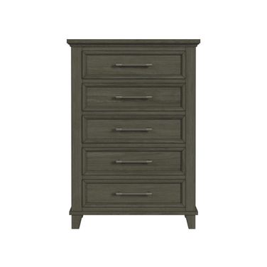 Henrik 5-Drawer Chest In Grey