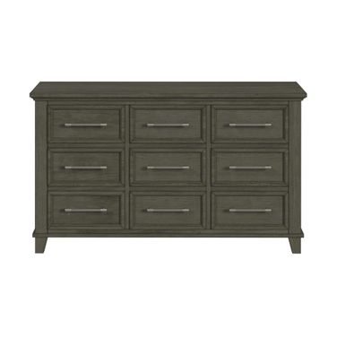 Henrik 9-Drawer Dresser In Grey