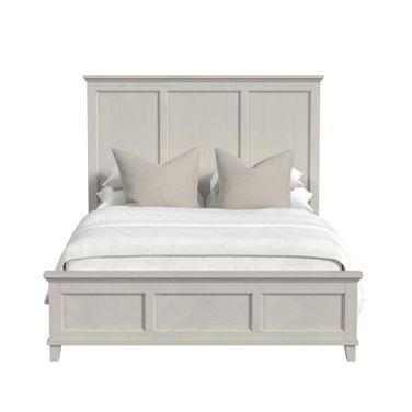 Henrik Queen Panel Bed In Ivory