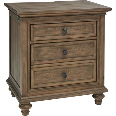 Hensley Liv360 Nightstand In Honey