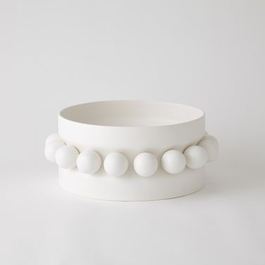 Hera Bowl In Matte White