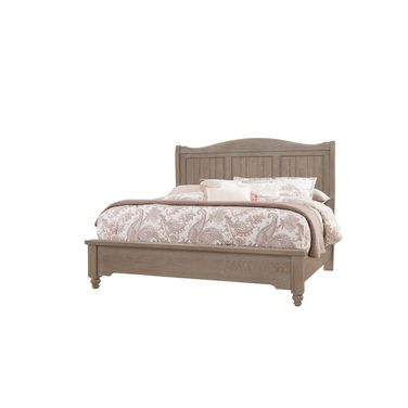 Heritage Queen Sleigh Bed In Greystone
