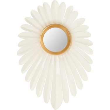 Hermia Set of 3 Wall Decor in Ivory and Gold