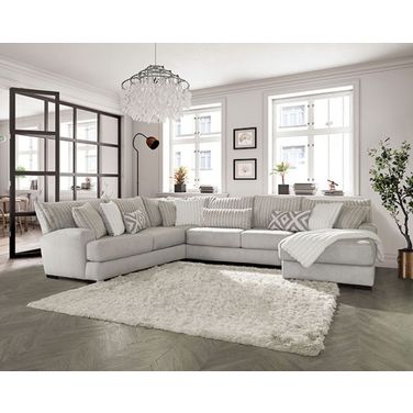 Hermiston Sectional In Gray