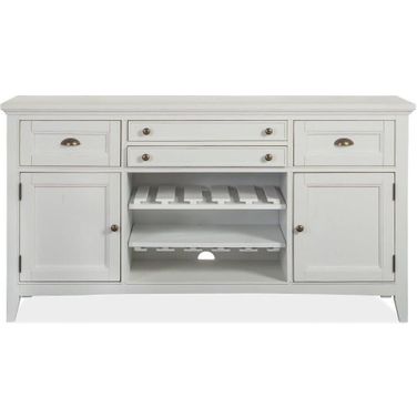 Heron Cove Chalk White Wood Buffet SU