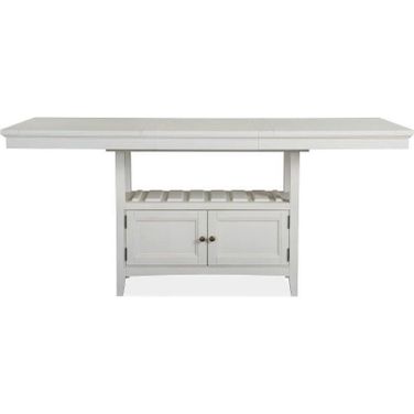 Heron Cove Chalk White Counter Table