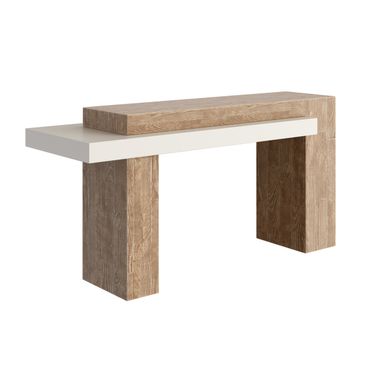 Herriot Console Table In Light Brown and Summer Sand