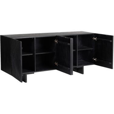 Hewitt Wood Sideboard In Black
